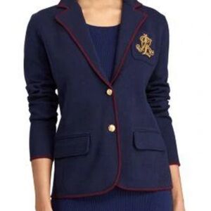 Lauren Ralph Lauren Navy Blazer with Gold Buttons
